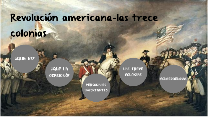 Revolución Americana-las Trece Colonias By Mariana Funieles On Prezi