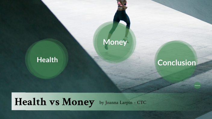 health vs money essay