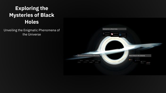 Exploring the Mysteries of Black Holes by Christabel Appiah on Prezi