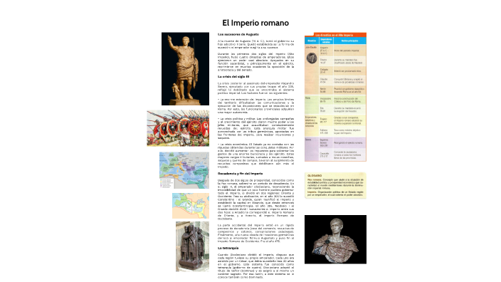 EL IMPERIO ROMANO by Daniel Perea Vivanco on Prezi