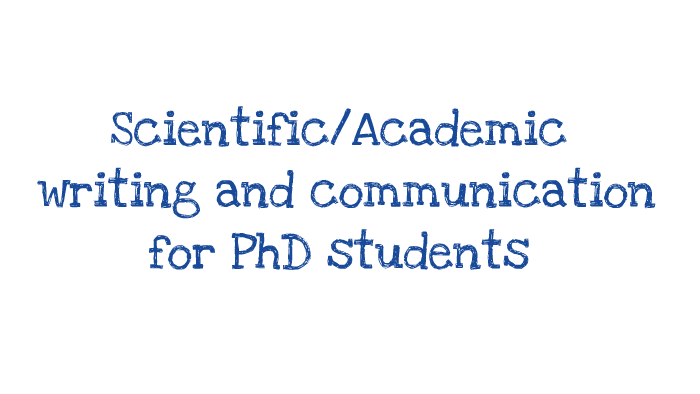 phd academic writing course