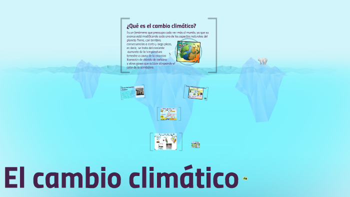 El cambio climático by fiorella tolentino on Prezi