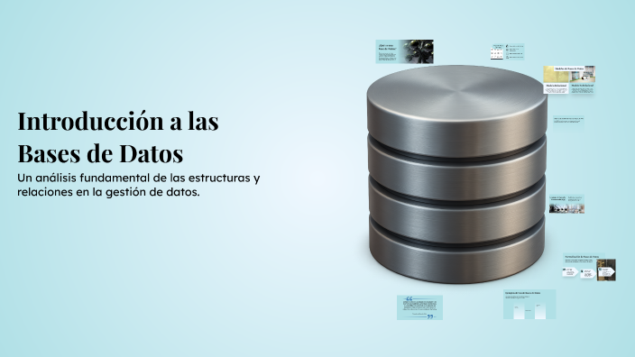 Introducción a las Bases de Datos by Victor Soria on Prezi
