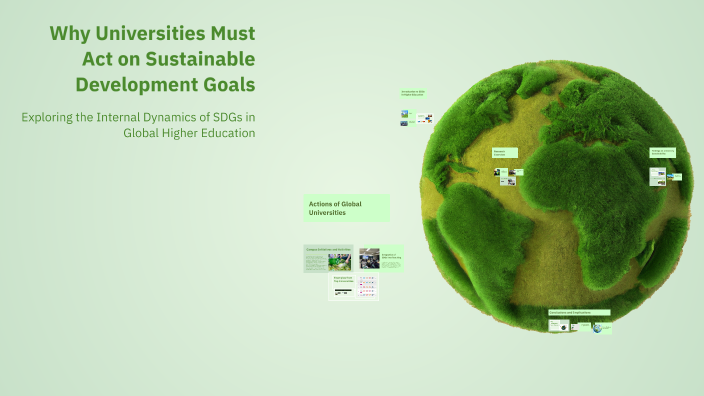 Why Universities Must Act on Sustainable Development Goals by esma ...