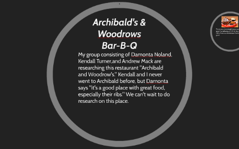 Archibald & Woodrow's report by Andrew Mack on Prezi