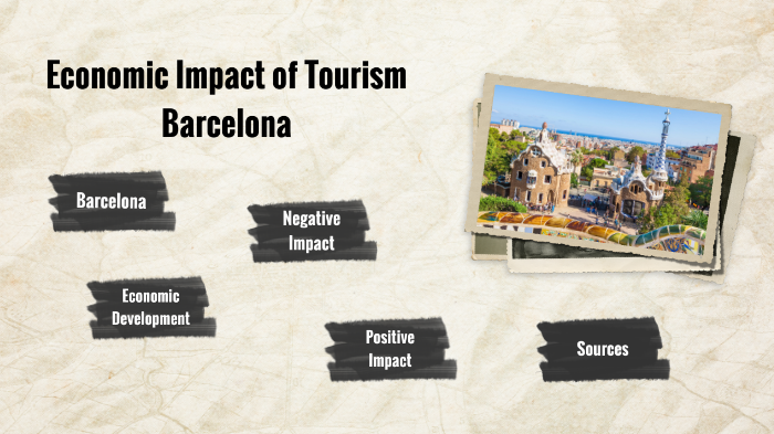 positive impacts of tourism in barcelona