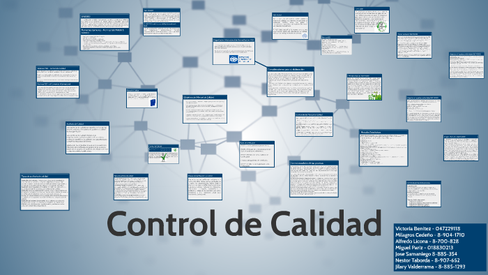 Control de Calidad by Jilary Valderrama on Prezi