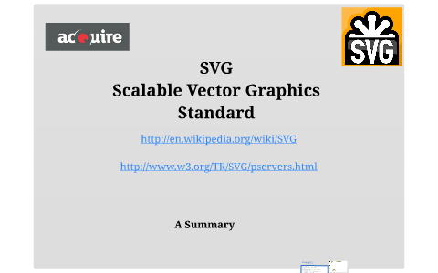 SVG- Scalable Vector Graphics Standard By Jared Armstrong On Prezi