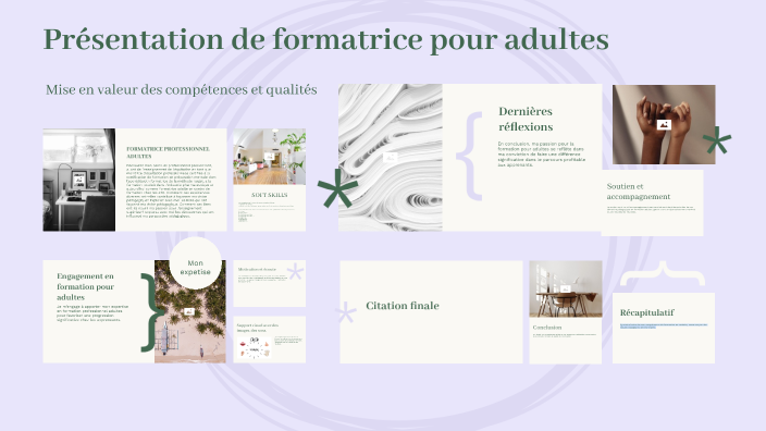 Présentation de formatrice professionnelle adultes by emmanuelle