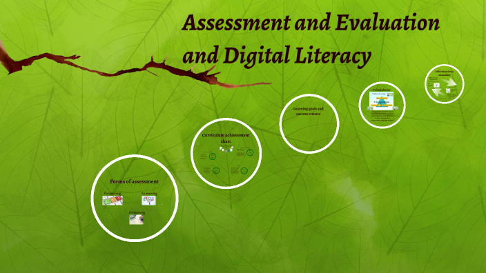 Assessment and Evaluation and Digital Literacy by Е В on Prezi