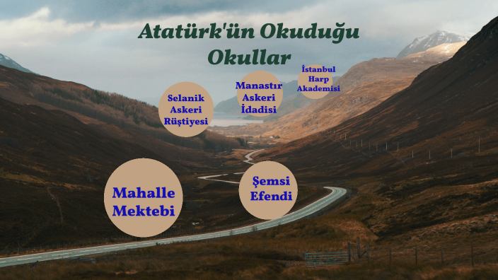 Atatürk'ün Okuduğu Okullar by recep fidan on Prezi