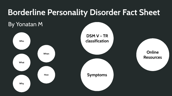 Borderline Personality Disorder Fact Sheet by Yonatan Marom on Prezi