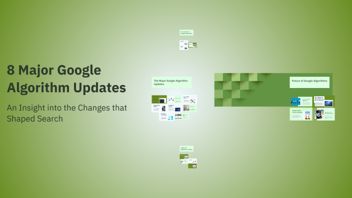 8 Major Google Algorithm Updates by areesha abdul raheem on Prezi