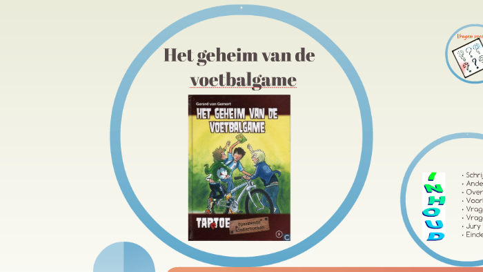 Het Geheim Van De Voetbalgame Boekenwurmpje Nl