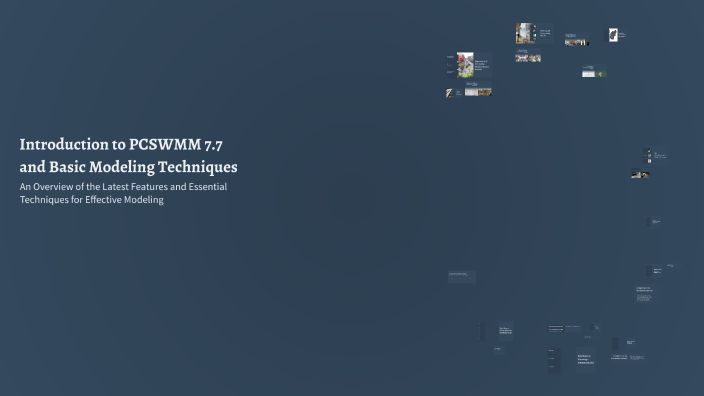 Introduction to PCSWMM 7.7 and Basic Modeling Techniques by Anouar ...