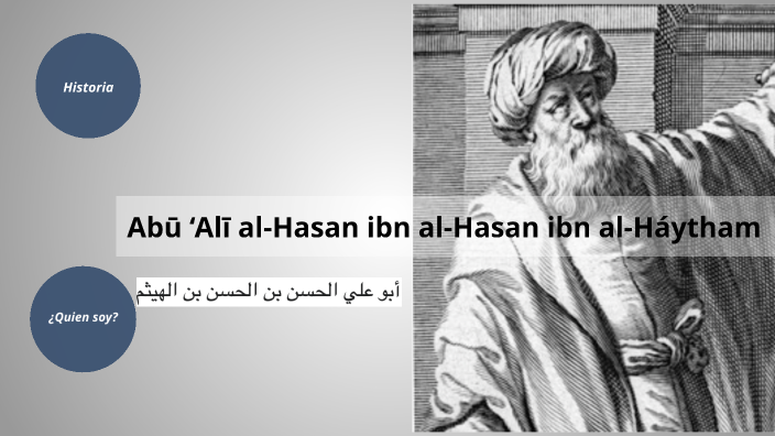 Abū ‘Alī Al-Hasan Ibn Al-Hasan Ibn Al-Háytham أبو علي الحسن بن الحسن بن ...