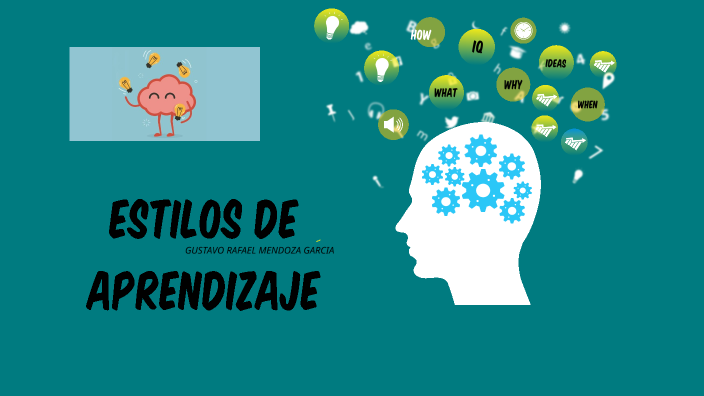 ESTILOS DE APRENDIZAJE by GUSTAVO RAFAEL MENDOZA GARCIA on Prezi
