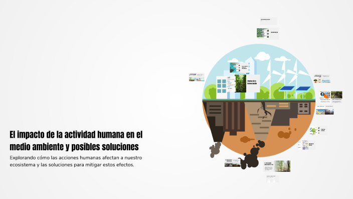 El impacto de la actividad humana en el medio ambiente y posibles ...