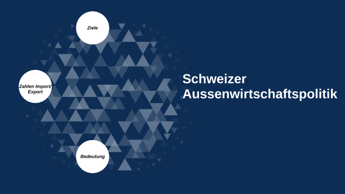 Schweizer Aussenwirtschaftspolitik By On Prezi