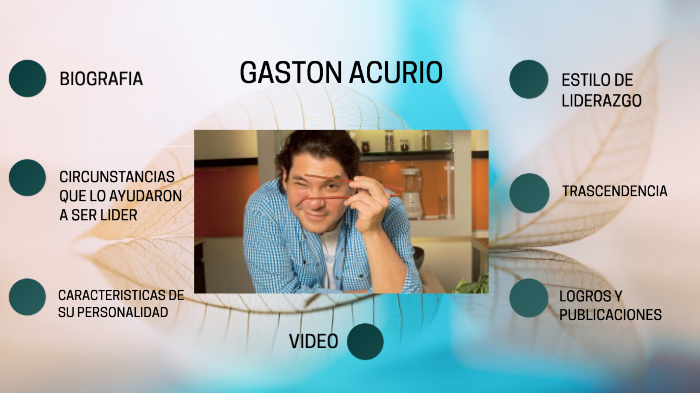 Gaston Acurio by Chiang Torrejon on Prezi
