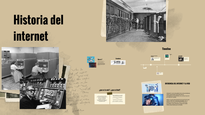 Historia del internet by Lina Constanza Aroca Quintero on Prezi