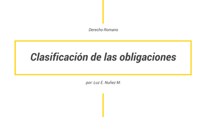 Clasificación De Las Obligaciones By Luz Edith Nuñez Marino On Prezi Design