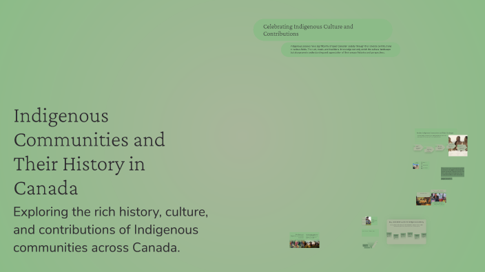 Indigenous Communities and Their History in Canada by Tala Mqtari on Prezi