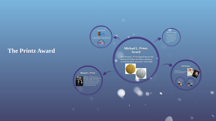 The Michael L. Printz Award honors the best book written for by Julia ...