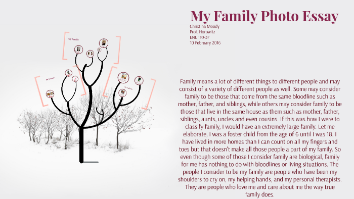 family picture essay tagalog