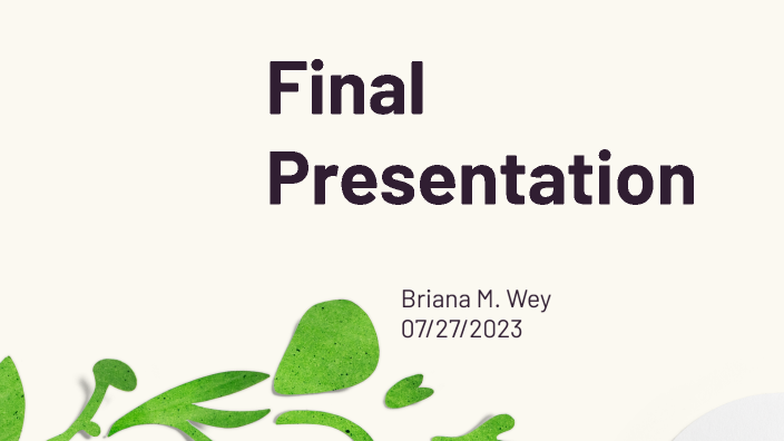 Final Presentation COMM345 by Briana Wey on Prezi