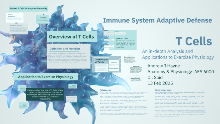 Immune System Adaptive Defense - T Cells by Andrew Hayne on Prezi