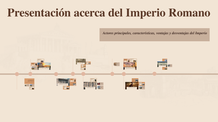 Presentación acerca del Imperio Romano by angie torres on Prezi