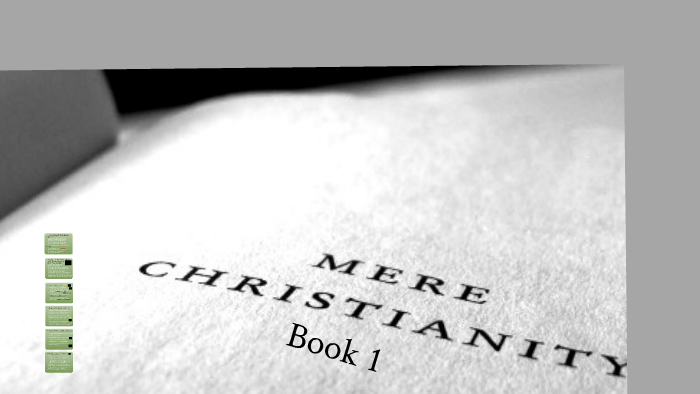 mere christianity book 1