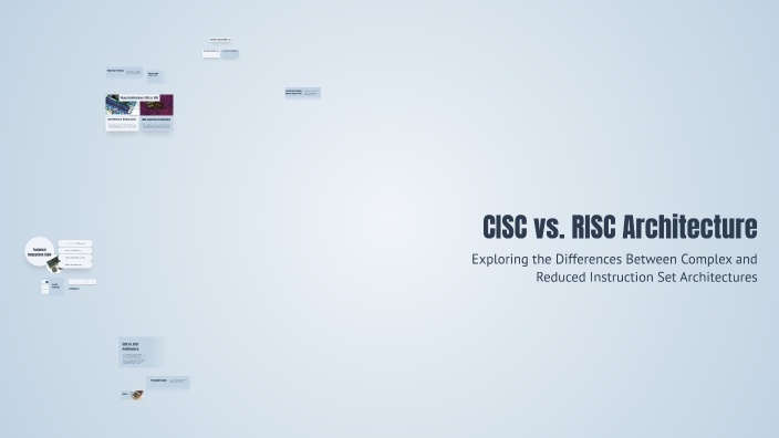 Nisc Vs Risc CISC vs. RISC Architecture by anas itani on Prezi
