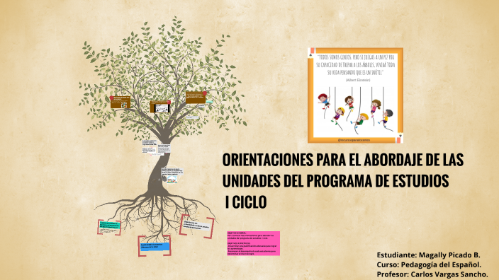 ORIENTACIONES PARA EL ABORDAJE DE LAS UNIDADESD EL PROGRAMA DE ESTUDIOS ...