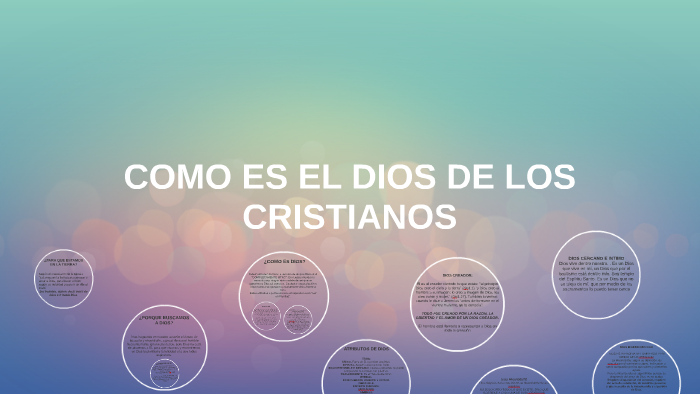 COMO ES EL DIOS DE LOS CRISTIANOS by Luciana Grande