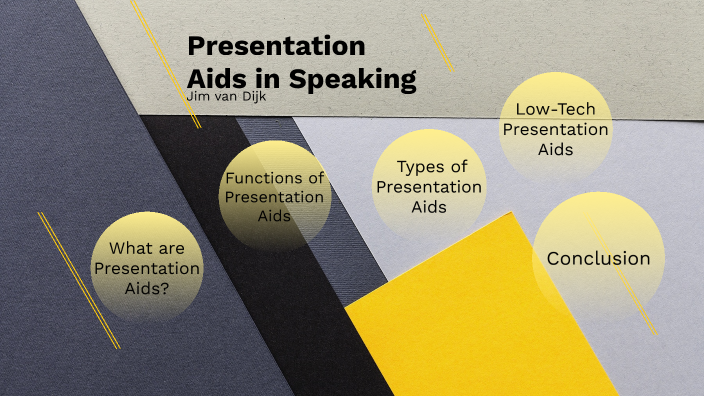 why are presentation aids important during public speaking