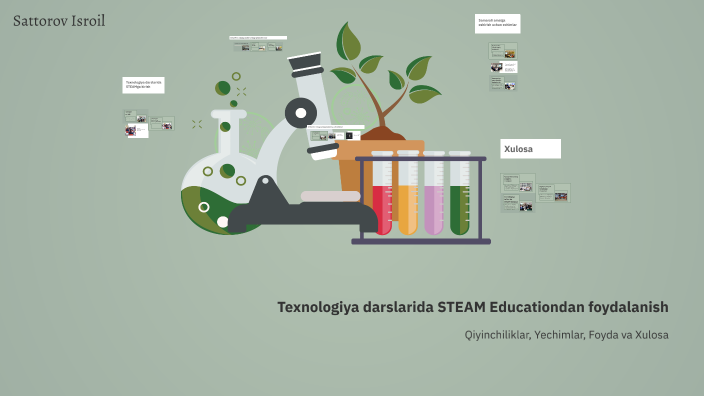 Using STEAM Education in Technology Lessons by Javokhir Xurramov on Prezi