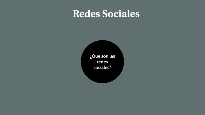 Redes Sociales by Nicole Esquivel on Prezi