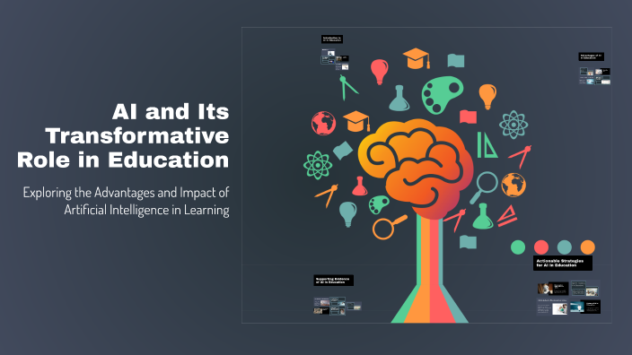 AI and Its Transformative Role in Education by Aayaan Garg Garg on Prezi