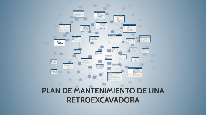 Plan De Mantenimiento Preventivo De Retroexcavadora