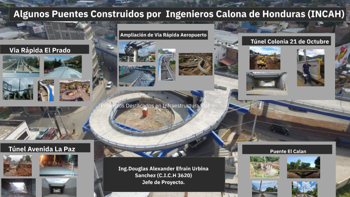 Puentes Construidos por La Constructora Ingenieros Calona de Honduras ...