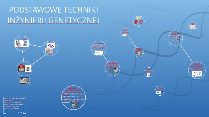 PODSTAWOWE TECHNIKI INŻYNIERII GENETYCZNEJ by Marta Łażewska on Prezi