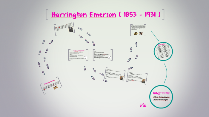 Harrington Emerson ( 1853 1931 ) by Fabian Amaya on Prezi