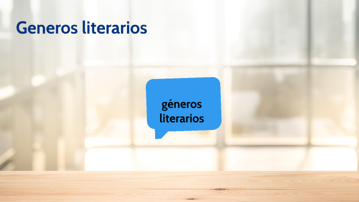 Géneros literarios by Iván Fernández López