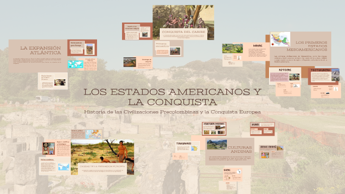 LOS ESTADOS AMERICANOS Y LA CONQUISTA by giorgina nebbia on Prezi