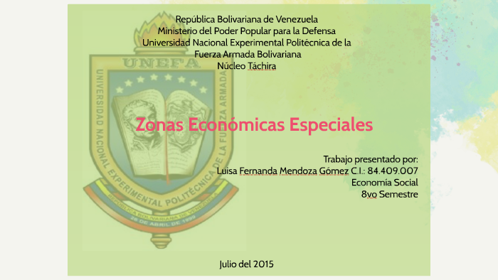 ZONAS ECONÓMICAS ESPECIALES by luisa mendoza on Prezi