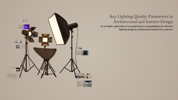 Key Lighting Quality Parameters in Architectural and Interior Design by ...