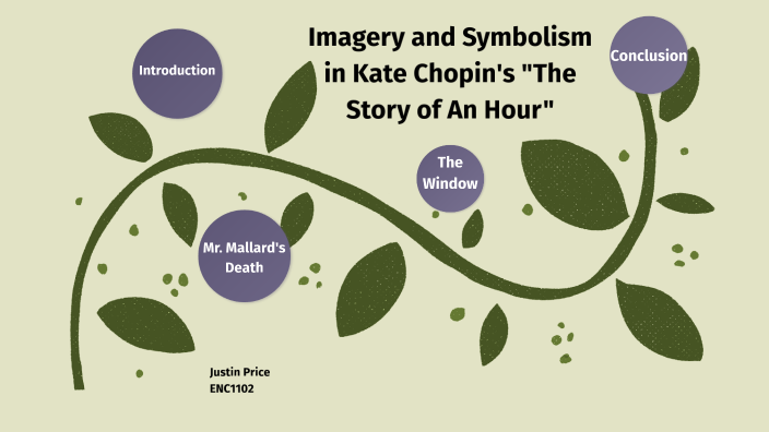 imagery in the story of an hour by kate chopin