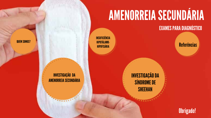 Amenorreia Secundária by Maria Helena Teixeira Guimarães on Prezi